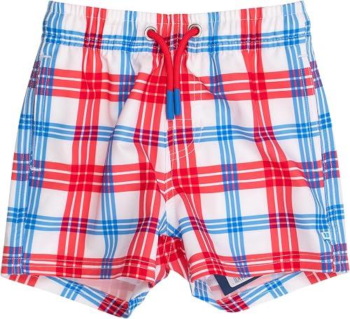 RUGGEDBUTTS Boys Performance Hybrid Stretch Swim Trunks - Fashion Swim Trunks, UPF 50+, Boy Swim Trunks