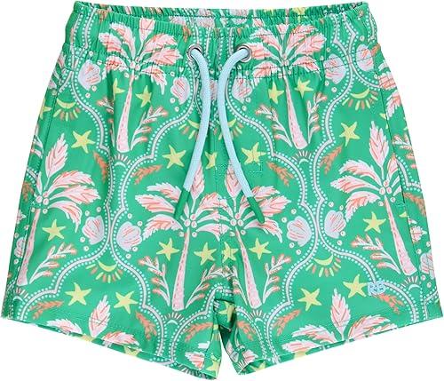 RUGGEDBUTTS Boys Performance Hybrid Stretch Swim Trunks - Fashion Swim Trunks, UPF 50+, Boy Swim Trunks