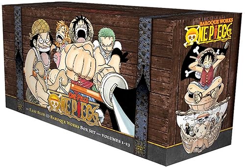 One Piece Box Set: East Blue and Baroque Works, Volumes 1-23
