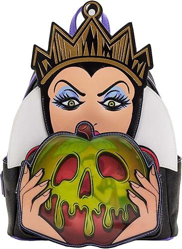 Loungefly Disney Villains Evil Queen Apple Womens Double Strap Shoulder Bag Purse