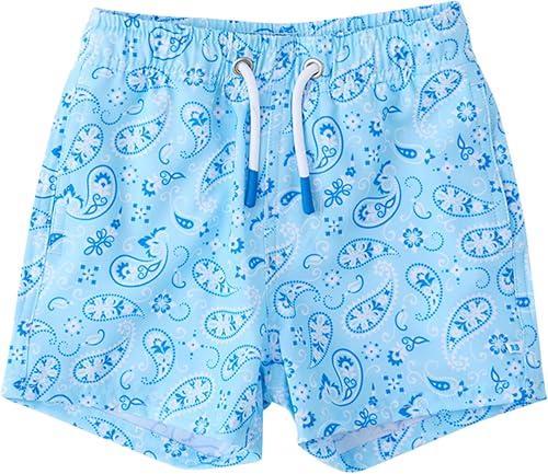 RUGGEDBUTTS Boys Performance Hybrid Stretch Swim Trunks - Fashion Swim Trunks, UPF 50+, Boy Swim Trunks