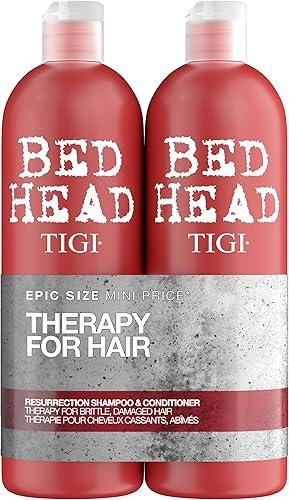Tigi Bed Head Urban Anti+dotes Resurrection Shampoo & Conditioner Damage Level 3, 25.36 Ounce(Pack of 2)