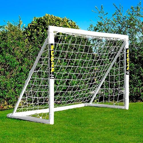 FORZA 6 x 4ft Kids Soccer Goal - The World’s #1 Backyard Goal! | 100% UK-Made, 2 Min Setup, Unbreakable Goalpost Bundle - Buy FORZA, Play Forever!