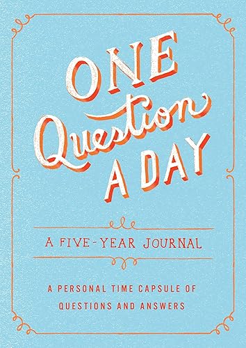 One Question a Day: A Five-Year Journal: A Personal Time Capsule of Questions and Answers — 38% off