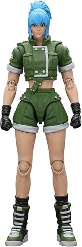 JOYTOY SNK The King of Fighters KOF 98UM Ikari Warriors Team Leona Heidern Action Figure 1:18 Scale 4.5" Tall, Interchangeable Heads, Hands & Accessories — 9% off