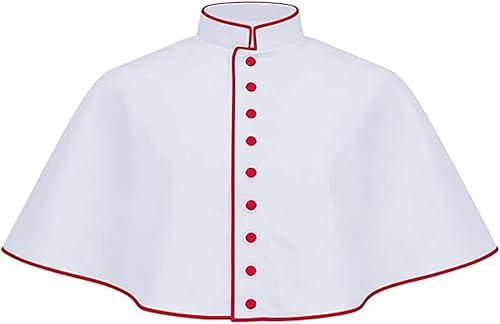 BLESSUME Priest Cape Liturgical cappa Churchman Clergy Christian Costume Cape Shawl