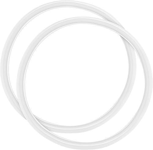 Garneck 2pcs 6-Inch Silicone Sealing Rings for Pressure Cookers and Glass Jars - Gasket Seal Replacement for Enhanced Cooking and Preservation Fit 16cm Pots — 19% off