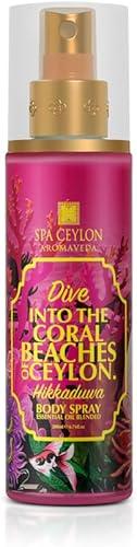 SPA CEYLON Hikkaduwa Body Spray for Women | Refreshing Summer Fragrance Spray | Fruity Scent | Watermelon Pineapple Guave | 200ml