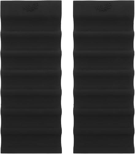 MAGICLULU Refrigerator can Organizer 2 Pack - Non-Slip Stackable Fridge Drink Storage Bins for Beer Soda Canned Food - Kitchen Pantry and Freezer Organization