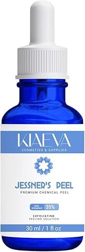 Jessner Chemical Peel Solution 35% – Professional Exfoliating Skin Resurfacing Peel – Improves Texture, Tone & Appearance – Cosmetic Use Only (FREE Neutralizer 100ml)