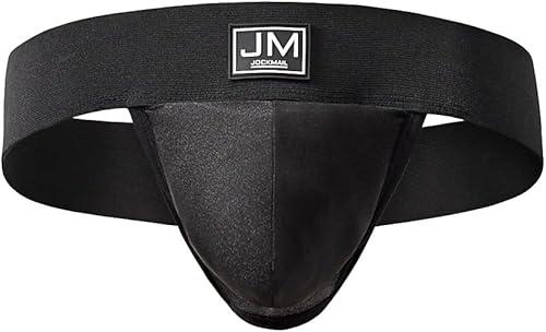 JOCKMAIL Jock straps for Men Comfort Athletic Supporters with Wide Waistband for Gym, Clubwear & Daily Wear