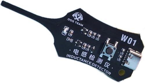 Team W01 Inductance Detector, Type-c Powered, 2.95 X 1.06 X 0.24 Inch, Motherboard Circuit Fault Detection Tester for Phone Repair & Circuit Maintenance