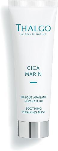 THALGO Soothing and repairing mask from the professional product line CICA Marin, instant effect like an express dressing, instant regeneration. For soft and supple skin