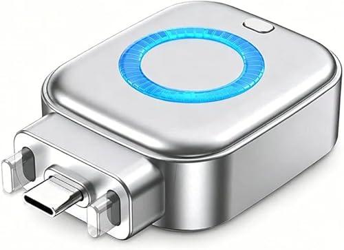 Auto Power-Off Fast Charging Adapter, 140W Auto Cut-Off Charger Protector with AI Full-Charge Disconnect, Plug and Play, Prevent Battery Aging and Extend Equipment Lifespan (Silver)
