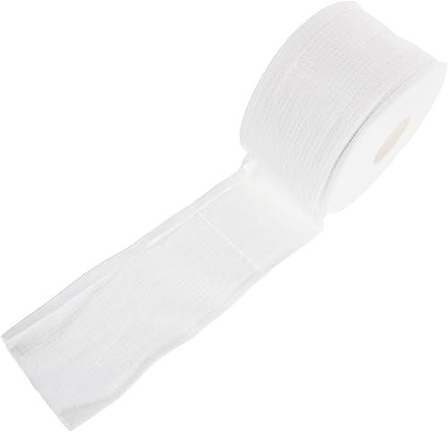 Amosfun Disposable Face Cleansing Towels Roll, Thick Soft Cotton Face Wash Towels for Skincare, Single Use Makeup Remover Pads Suitable for Sensitive Skin and Travel Use