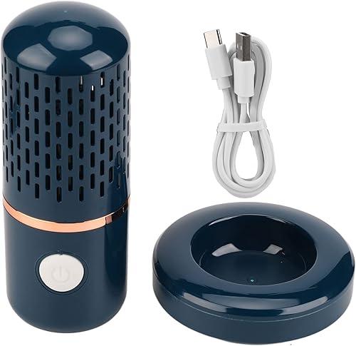 USB Wireless Food Purifier Washer , Vegetable and Fruit Cleaner Machine , Deeply Cleans racy Produce , Auto Capsule Portable Fruit Cleaner Device for washing Seafood , Grain , Meat , Tableware(Blue)