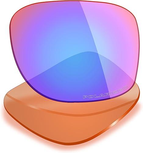 Mryok Plus Polarized Replacement Lenses for Oakley Jupiter Squared OO9135 / Jupiter Carbon OO9220 Sunglass, HD Polarized, UV Protection, Impact Resistant & Perfectly Fit - Cobalt Rose