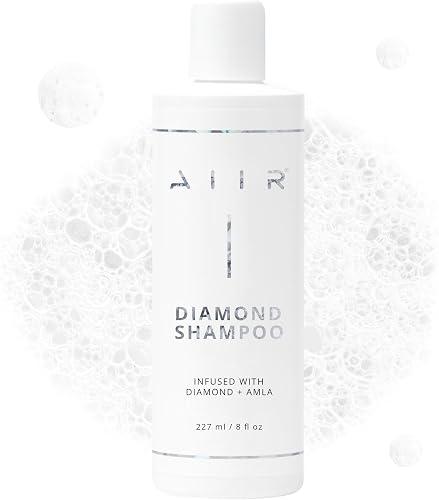 AIIR Diamond Color Treated Hair Shampoo - Fragrance Free, Sulfate Free, Organic, Cleansing and Moisturizing, Color Safe, Hair Repair - 8 oz