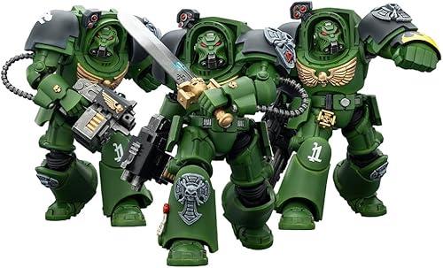 JOYTOY Warhammer 40K 1/18 Action Figure Salamanders Terminator Set-of-3 5.6in Model Collector's Gift