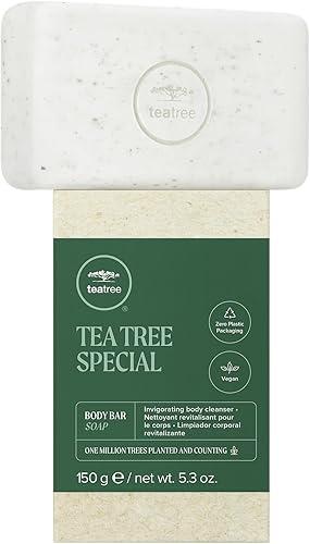 Tea Tree Body Bar Soap, Deep Cleans + Exfoliates, For All Skin Types