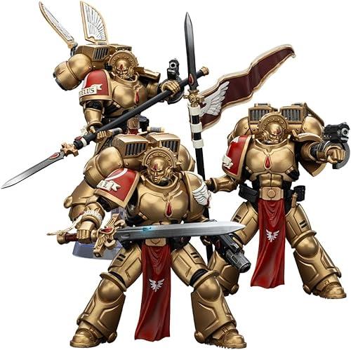 JoyToy Warhammer 40K 1/18 Scale Science-Fiction Action Figures Blood Angels Sanguinary Guard Set-of-3