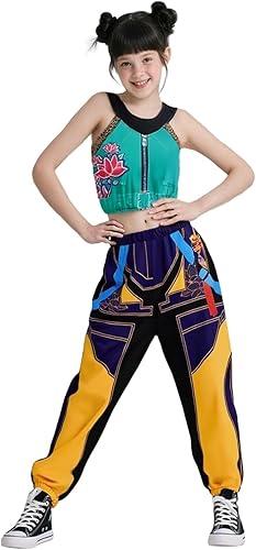 Rumi Mira Zoey Pop Idol Cosplay Costume Popular Singers Stage Costumes for Ages 2-12 De-Mon Costumes