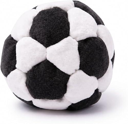 Footbag Sacks Set of 6 Soccer Fleece Padded Foot Bag Assorted Hackys Outdoors Sacks Play Handmade Sport for Adult Kid