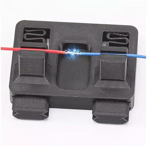 Electric Wire Welding Fixture, Holding Power Welding Accessories, Welding Electrode Holder Lead for MIG, TIG and Spot Welding (Black)
