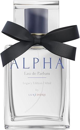 ALPHA, Perfume Classic, Eau De Parfum, Pheromone Cologne for Men, Fresh Woody Jasmine Fragrance