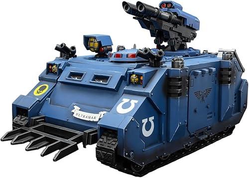 JOYTOY Warhammer 40k Ultramarines Razorback with Twin lascannon 1:18 Scale Action Figure Mecha Joy Toy Collection Model 10in