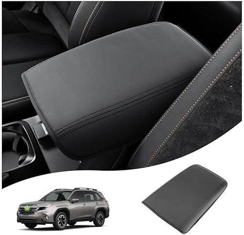 Ruiya 2026 Forester Armrest Cover for 2026 Subaru Forester Accessories Soft Comfy Center Console Lid Cover Compatible with 2026 Subaru Forester Wilderness/Touring/Premium