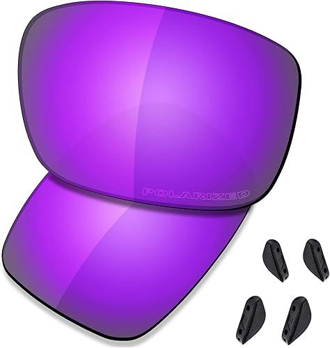 SAUCER Premium Replacement Lenses & Nosepads for Oakley Drop Point OO9367 | UV400 Protection, Anti-Scratch, Precise Fit