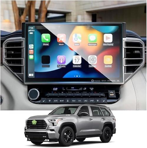 Ruiya 2023-2025 2026 Sequoia Screen Protector for Toyota Sequoia 14" Display Touchscreen 9HD Tempered Glass Compatible with 2023 2024 2025 Toyota Sequoia Accessories 2026