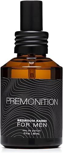 Bedroom Kandi for Men Premonition Pheromone-Enhanced Eau de Parfum Spray 2 oz (60 ml) – Citrus, Neroli & Cedarwood Fragrance – Long-Lasting Cologne for Men, Vegan & Cruelty-Free, Made in USA