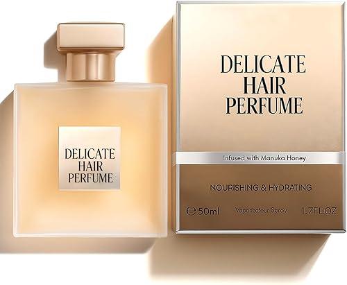 Hair Perfume for Women, 50ML Natural Pheromones Perfume for Women with Long-Lasting Fragrance, Captivating Fragrance for Dry and Frizzy Hair Care Alcohol Free