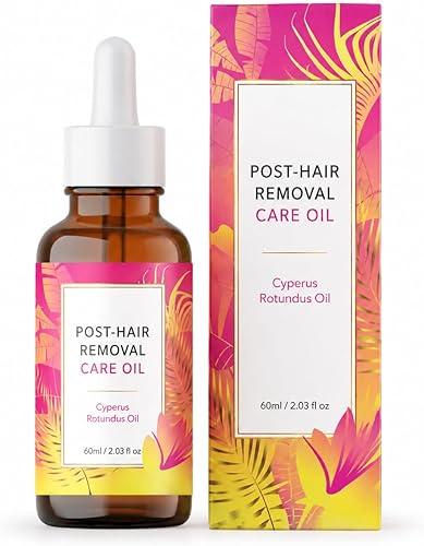 60ML Natural Cyperus Rotundus Oil for Hair removal, Hair Removal Oil for Slow Body Hair Growth,for Women & Men, Soothes Skin & Minimizes Pores (3BOX-180ML Cyperus Rotundus Oil)