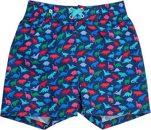RUGGEDBUTTS Boys UPF50+ Sun Protection Animal Swim Trunks