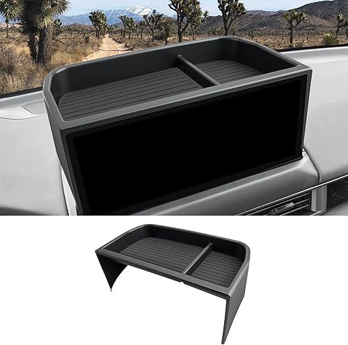 CDEFG Dashboard Storage Tray for 2026 Honda Pilot 12.3" Screen, for 2026 Honda Pilot Accessories Behind-Screen Dash Organizer Storage Box