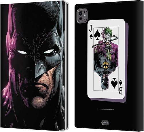 Head Case Designs Officially Licensed Batman DC Comics Batman Three Jokers Leather Wallet Case Compatible with Apple iPad Pro 11 M4/M5 2024/2025 — 14% off