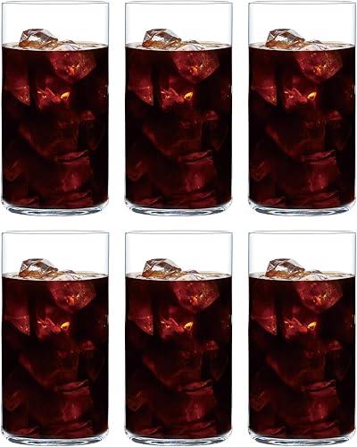 Toyo Sasaki Glass USURAI B-09129 Whiskey Glass, Rock Glass, 18.0 fl oz (560 ml), Set of 6, Shatter Resistant, Cup, Made in Japan, Dishwasher Safe