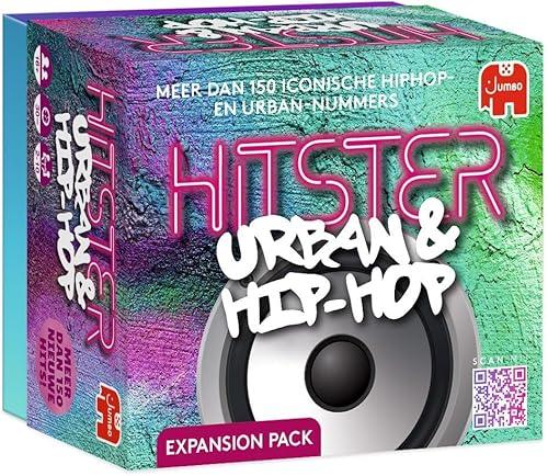 Hitster Expansion Pack, Urban & Hip Hop – Music Party Board Game for Adults, Card Game, Music Quiz – 150+ R&B & Rap Songs – Parties, Family & Friends Game Nights – 2 to 10 Players (NL) — 11% off