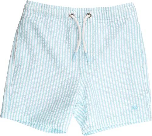 RUGGEDBUTTS Boys Performance Hybrid Stretch Swim Trunks - Fashion Swim Trunks, UPF 50+, Boy Swim Trunks