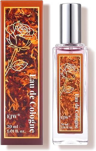EJW Tobacco Rose Body Spray for Women | Warm Floral Hair Perfume & Body Mist, Alcohol-Free Long-Lasting Fragrance with Aloe & Collagen, 1.01 fl oz (Tobacco Rose)