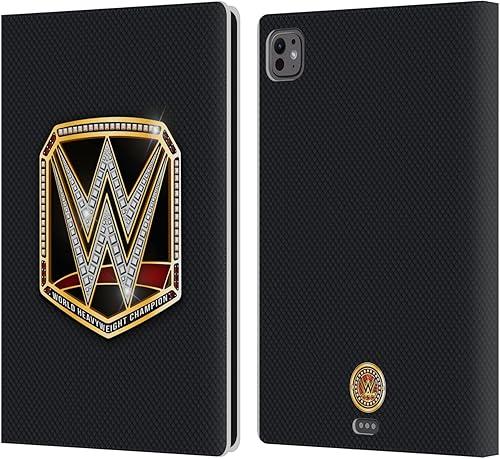 Head Case Designs Officially Licensed WWE World Heavyweight Champion Title Belts Leather Wallet Case Compatible with Apple iPad Pro 11 M4/M5 2024/2025 — 14% off