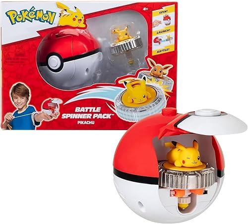 Pokemon Battle Spinning Top and Poke Ball Launcher| Pikachu — 7% off