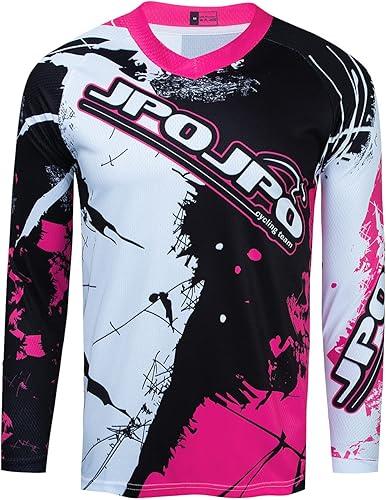 Men's Cycling Jersey Long Sleeve MTB T Shirt Mountain Bike Motorcycle Bicycle Clothing