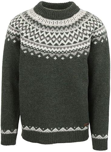 ICEWEAR Skjaldbreiður Icelandic Pattern Wool Sweater