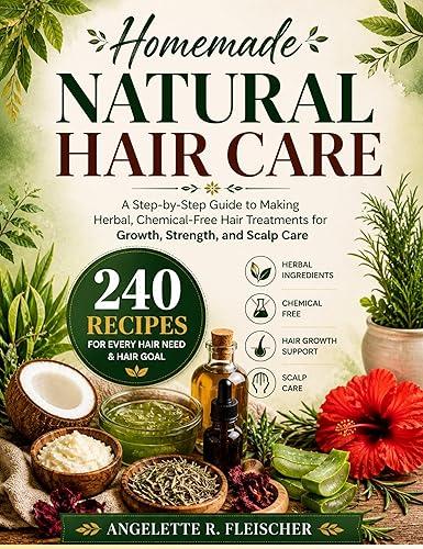 Homemade Natural Hair Care: A Step-by-Step Guide to Making Herbal, Chemical-Free Hair Treatments for Growth, Strength, and Scalp Care
