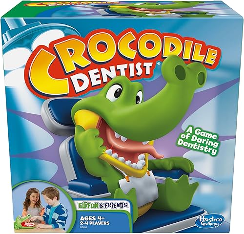 Hasbro Gaming Crocodile Dentist Kids Board Game, Ages 4 And Up (Amazon Exclusive) — 32% off